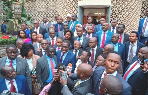 Badai atas pemotongan anggaran Departemen Keuangan sebesar Sh200 miliar di tengah klaim pemerasan