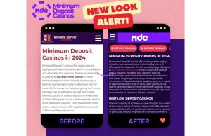 Kasino Setoran Minimum Mengumumkan Penyelesaian Perubahan Situs Web Penuh