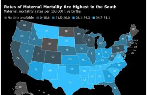 Kematian Ibu Tertinggi di Negara-Negara Bagian yang Membatasi Aborsi