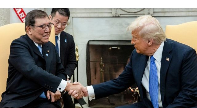Ishiba Jepang menunjukkan cara bekerja dengan Trump di KTT pertama