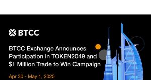 BTCC Exchange meluncurkan kampanye “perdagangan untuk memenangkan” $ 1 juta yang menampilkan Tesla Cybertruck untuk Token2049 Dubai