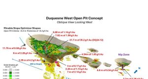 Tes Gold Kelas Tinggi Dilaporkan di Klaim Royalti Kewagama Globex dan Klaim Duquesne West Memilih