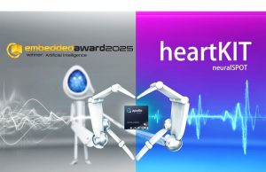 Ambiq Heartkit memenangkan Penghargaan Kecerdasan Buatan di Embedded World 2025