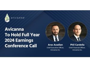 Avicanna untuk mengadakan panggilan konferensi pendapatan tahun 2024 tahun penuh