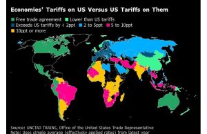 Memetakan Ekonomi Global: Inflasi AS meningkat sebelum tarif