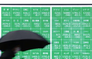 Saham Jepang meluncur saat pandangan pertumbuhan global menjadi gelap pada tarif