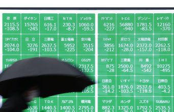 Saham Jepang meluncur saat pandangan pertumbuhan global menjadi gelap pada tarif