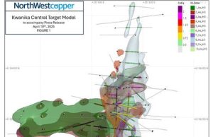 Northwest mengumumkan model target di Kwanika dengan zona tingkat tinggi atas ketebalan yang signifikan untuk mendukung pendekatan strategis baru