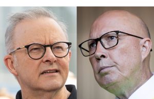 Para pemimpin Australia bersumpah perumahan, pemotongan pajak pada demonstrasi duel